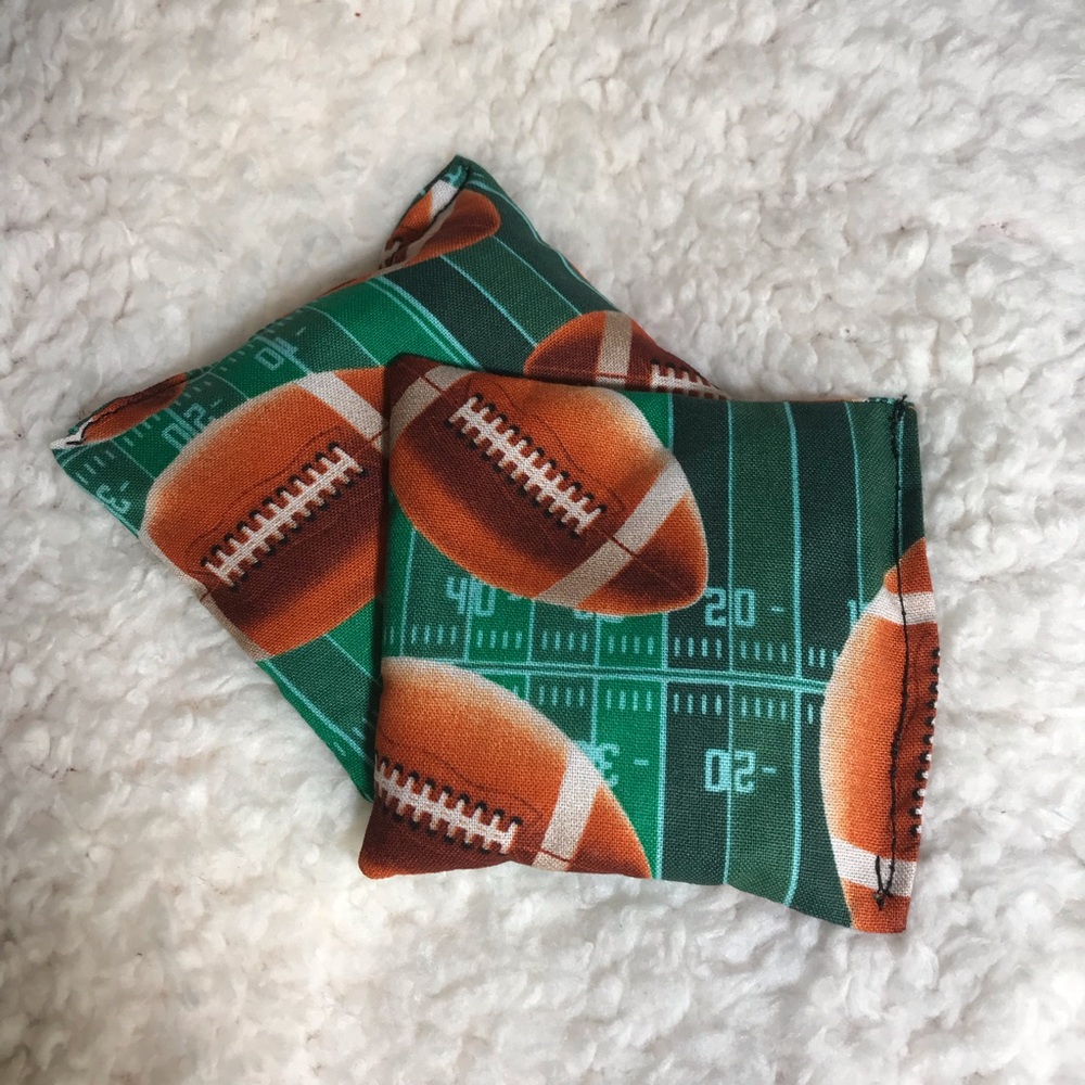 Set of 3 Large Football hand warmers